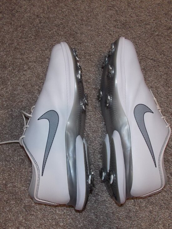 Nike Air Zoom Victory Tour 2 Golf Shoes White/Leather Sz 13 main image 4